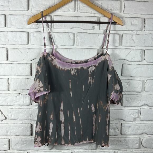 Gypsy 05 Cold Shoulder Tie Dye Top Size medium - Picture 5 of 6